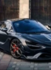 DarwinPro Se2 NWB Style Carbon Fiber Front Bumper Canards McLaren 720s 2017-2021                                     - CF8005BKSS-CRD - Image 8