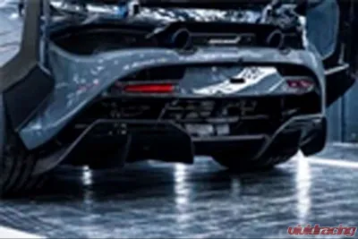DarwinPro BKSS Style Carbon Fiber Rear Diffuser McLaren 720s 2017-2021 - CF8005BKSS-RD