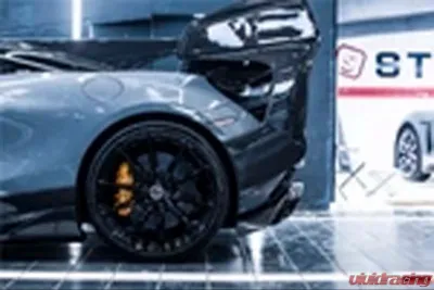 DarwinPro BKSS Style Carbon Fiber Rear Diffuser McLaren 720s 2017-2021 - CF8005BKSS-RD