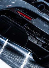 DarwinPro BKSS Style Carbon Fiber Rear Diffuser McLaren 720s 2017-2021                                     - CF8005BKSS-RD - Image 6