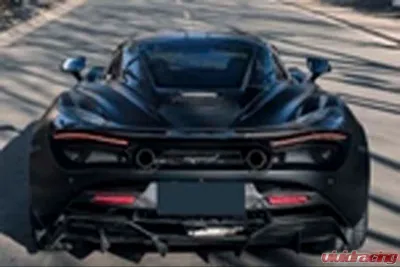 DarwinPro BKSS Style Carbon Fiber Rear Diffuser McLaren 720s 2017-2021 - CF8005BKSS-RD