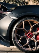 DarwinPro BKSS Style Carbon Fiber Rear Diffuser McLaren 720s 2017-2021                                     - CF8005BKSS-RD - Image 8