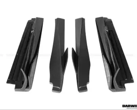 DarwinPro Se2 NWB Style Carbon Fiber Side Skirts McLaren 720s 2017-2021