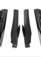 DarwinPro Se2 NWB Style Carbon Fiber Side Skirts McLaren 720s 2017-2021                                     - CF8005BKSS-SS - Image 12