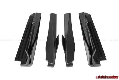 DarwinPro Se2 NWB Style Carbon Fiber Side Skirts McLaren 720s 2017-2021 - CF8005BKSS-SS