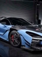 DarwinPro Se2 NWB Style Carbon Fiber Side Skirts McLaren 720s 2017-2021                                     - CF8005BKSS-SS - Image 12