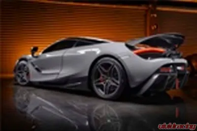 DarwinPro Se2 NWB Style Forged Carbon Fiber Trunk Spoiler McLaren 720s 2017-2021 - FGCF8005BKSS-W