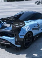 DarwinPro Se2 Style Carbon Fiber Trunk Wing w/Side Caps McLaren 720s 2017-2022                                     - CF8005BKSSII-WCA - Image 13