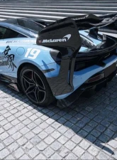 DarwinPro Se2 Style Carbon Fiber Trunk Wing w/Side Caps McLaren 720s 2017-2022                                     - CF8005BKSSII-WCA - Image 17