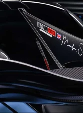 DarwinPro Se2 Style Carbon Fiber Trunk Wing w/Side Caps McLaren 720s 2017-2022                                     - CF8005BKSSII-WCA - Image 8