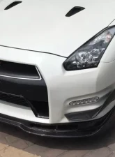 DarwinPro BSE Style Carbon Fiber Front Lip Spoiler Nissan GTR R35 DBA 2012-2016                                     - CF8353-2BSE.FL - Image 3