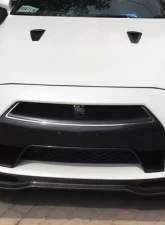 DarwinPro BSE Style Carbon Fiber Front Lip Spoiler Nissan GTR R35 DBA 2012-2016                                     - CF8353-2BSE.FL - Image 4