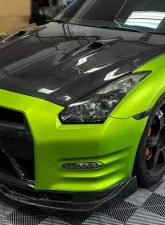 DarwinPro BSE Style Carbon Fiber Front Lip Spoiler Nissan GTR R35 DBA 2012-2016                                     - CF8353-2BSE.FL - Image 7