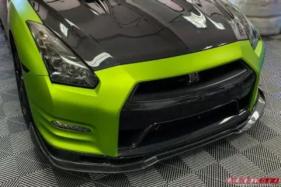 DarwinPro BSE Style Carbon Fiber Front Lip Spoiler Nissan GTR R35 DBA 2012-2016 - CF8353-2BSE.FL