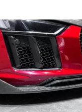 DarwinPro Autoclave Dry Carbon Fiber iMP Performance Carbon Fiber Front Lip Audi R8 Coupe | Spyder 2016-2018                                     - DRYCF8358IMP-FL - Image 7