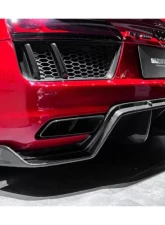 DarwinPro Carbon Fiber iMP Performance Carbon Fiber Rear Diffuser Audi R8 Coupe | Spyder 2016-2018                                     - CF8358IMP-RD - Image 4
