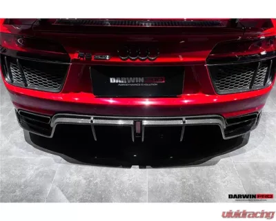 DarwinPro Carbon Fiber iMP Performance Carbon Fiber Rear Diffuser Audi R8 Coupe | Spyder 2016-2018 - CF8358IMP-RD