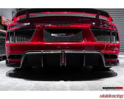 DarwinPro Carbon Fiber iMP Performance Carbon Fiber Rear Diffuser Audi R8 Coupe | Spyder 2016-2018 - CF8358IMP-RD