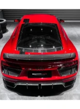 DarwinPro Carbon Fiber iMP Performance Carbon Fiber Rear Diffuser Audi R8 Coupe | Spyder 2016-2018                                     - CF8358IMP-RD - Image 8