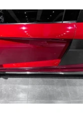 DarwinPro Autoclave Dry Carbon Fiber iMP Performance Carbon Fiber Side Skirts Under Board Audi R8 Coupe 2016-2018                                     - DRYCF8358IMP-SSUB - Image 9