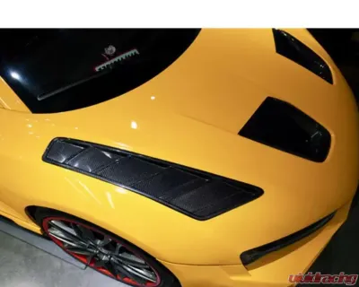 DarwinPro Double Sided Carbon Fiber IMPII Hood Audi R8 Coupe | Spyder 2016-2023 - DCF8358IMPII-H