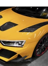 DarwinPro Double Sided Carbon Fiber IMPII Hood Audi R8 Coupe | Spyder 2016-2023                                     - DCF8358IMPII-H - Image 8