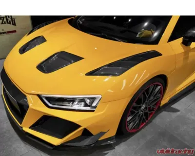 DarwinPro Double Sided Carbon Fiber IMPII Hood Audi R8 Coupe | Spyder 2016-2023 - DCF8358IMPII-H