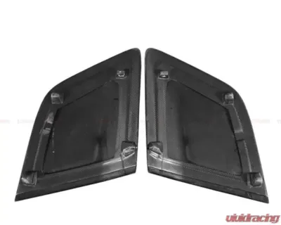 DarwinPro Autoclave Dry Carbon Fiber IMPII Side Door Panel Blades Audi R8 Coupe | Spyder 2016-2023 - DRYCF8358IMPII-SB