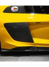 DarwinPro Autoclave Dry Carbon Fiber IMPII Side Door Panel Blades Audi R8 Coupe | Spyder 2016-2023                                     - DRYCF8358IMPII-SB - Image 6