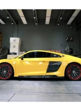 DarwinPro Autoclave Dry Carbon Fiber IMPII Side Door Panel Blades Audi R8 Coupe | Spyder 2016-2023                                     - DRYCF8358IMPII-SB - Image 10