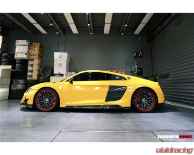 DarwinPro Autoclave Dry Carbon Fiber IMPII Side Door Panel Blades Audi R8 Coupe | Spyder 2016-2023 - DRYCF8358IMPII-SB