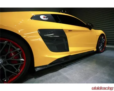 DarwinPro Forged Carbon Fiber IMPII Side Skirts Audi R8 Coupe | Spyder 2016-2018 - FGCF8358IMPII-SS