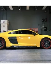 DarwinPro Forged Carbon Fiber IMPII Side Skirts Audi R8 Coupe | Spyder 2016-2018                                     - FGCF8358IMPII-SS - Image 7