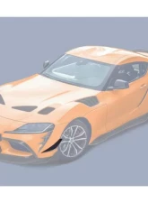DarwinPro Forged Carbon Fiber BKSS Style Front Canards Toyota GR Supra J29 | DB A90 A91 2020-2024                                     - FGCF8380BKSS-CRD - Image 11