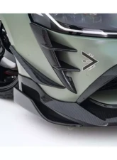 DarwinPro Forged Carbon Fiber BKSS Style Front Canards Toyota GR Supra J29 | DB A90 A91 2020-2024                                     - FGCF8380BKSS-CRD - Image 12