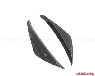 DarwinPro Forged Carbon Fiber BKSS Style Front Canards Toyota GR Supra J29 | DB A90 A91 2020-2024 - FGCF8380BKSS-CRD