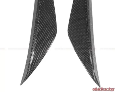 DarwinPro Forged Carbon Fiber BKSS Style Front Canards Toyota GR Supra J29 | DB A90 A91 2020-2024 - FGCF8380BKSS-CRD