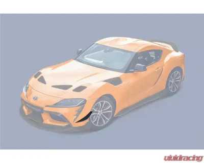 DarwinPro Forged Carbon Fiber BKSS Style Front Canards Toyota GR Supra J29 | DB A90 A91 2020-2024 - FGCF8380BKSS-CRD