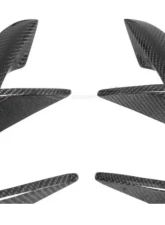 DarwinPro Carbon Fiber BKSS Style Carbon Fiber Front Bumper VentsToyota GR Supra J29 | DB A90 A91 2020-2024                                     - CF8380BKSS-FBVT - Image 5