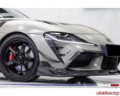DarwinPro Carbon Fiber BKSS Style Carbon Fiber Front Bumper VentsToyota GR Supra J29 | DB A90 A91 2020-2024 - CF8380BKSS-FBVT