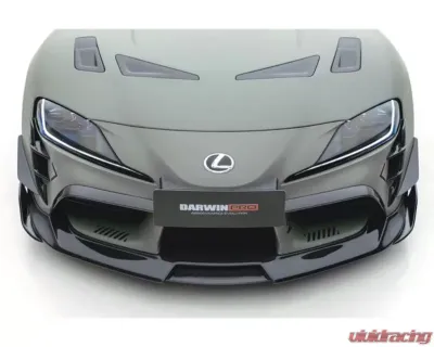 DarwinPro Carbon Fiber BKSS Style Front Lip Toyota GR Supra J29 | DB A90 A91 2020-2024 - CF8380BKSS-FL