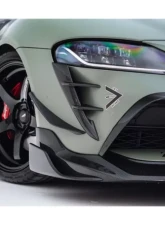 DarwinPro Carbon Fiber BKSS Style Front Lip Toyota GR Supra J29 | DB A90 A91 2020-2024                                     - CF8380BKSS-FL - Image 9