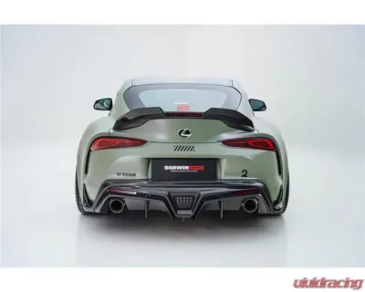 DarwinPro Carbon Fiber BKSS Style Rear Diffuser Lip Toyota GR Supra J29 | DB A90 A91 2020-2024 - CF8380BKSS-RD