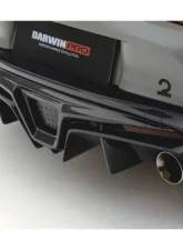 DarwinPro Carbon Fiber BKSS Style Rear Diffuser Lip Toyota GR Supra J29 | DB A90 A91 2020-2024                                     - CF8380BKSS-RD - Image 8