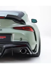 DarwinPro Carbon Fiber BKSS Style Rear Diffuser Lip Toyota GR Supra J29 | DB A90 A91 2020-2024                                     - CF8380BKSS-RD - Image 9