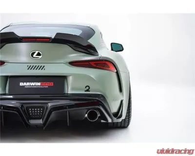 DarwinPro Carbon Fiber BKSS Style Rear Diffuser Lip Toyota GR Supra J29 | DB A90 A91 2020-2024 - CF8380BKSS-RD