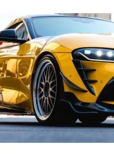 DarwinPro Forged Carbon Fiber BKSS Style Carbon Fiber Side Skirts Toyota GR Supra J29 | DB A90 A91 2020-2024                                     - FGCF8380BKSS-SS - Image 7