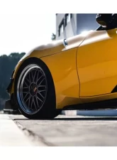 DarwinPro Forged Carbon Fiber BKSS Style Carbon Fiber Side Skirts Toyota GR Supra J29 | DB A90 A91 2020-2024                                     - FGCF8380BKSS-SS - Image 8