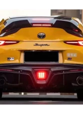 DarwinPro Carbon Fiber BKSS Style Trunk Spoiler Toyota GR Supra J29 | DB A90 A91 2020-2024                                     - CF8380BKSS-TS - Image 11
