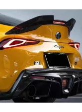 DarwinPro Carbon Fiber BKSS Style Trunk Spoiler Toyota GR Supra J29 | DB A90 A91 2020-2024                                     - CF8380BKSS-TS - Image 12